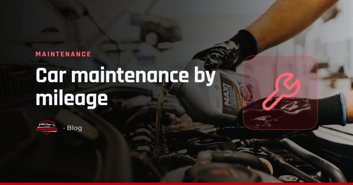 Cover: car maintenance schedule by mileage and time