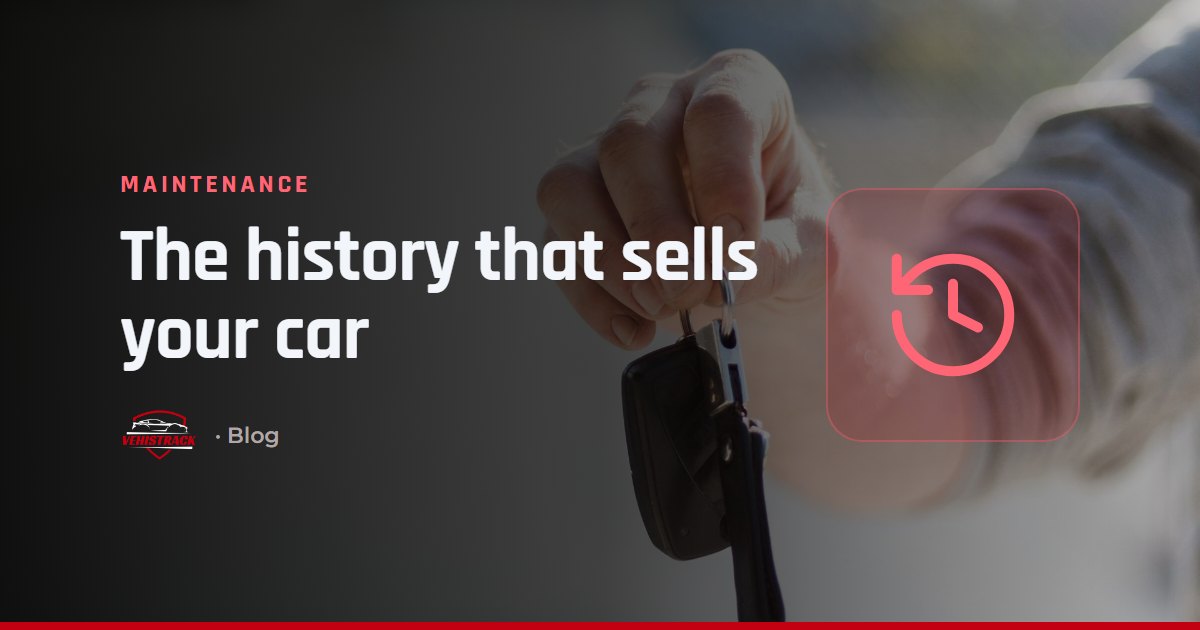 Cover: car service history to sell your car