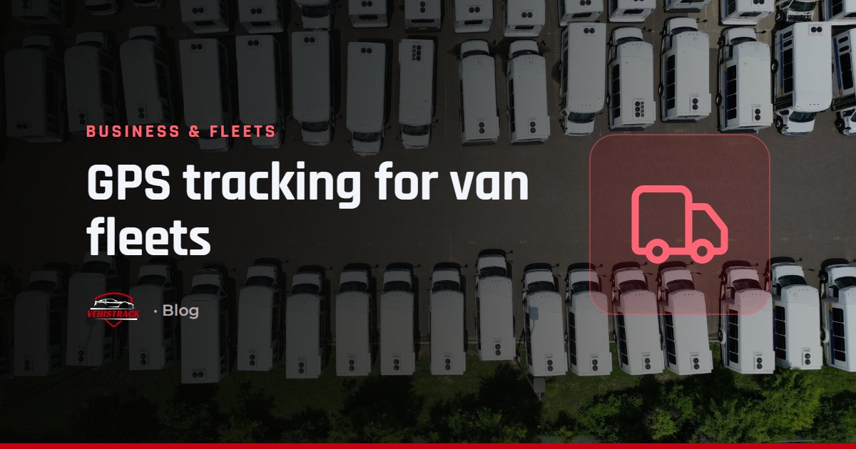 Cover: GPS tracking for van fleets