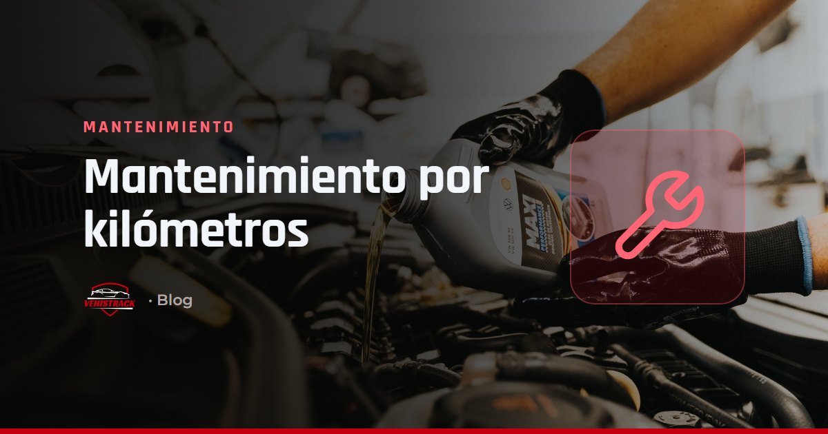 Portada: calendario de mantenimiento del coche por kilómetros